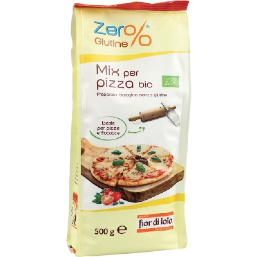MIX PER PIZZA FOCACCIA SENZA GLUTINE BIO 500 G