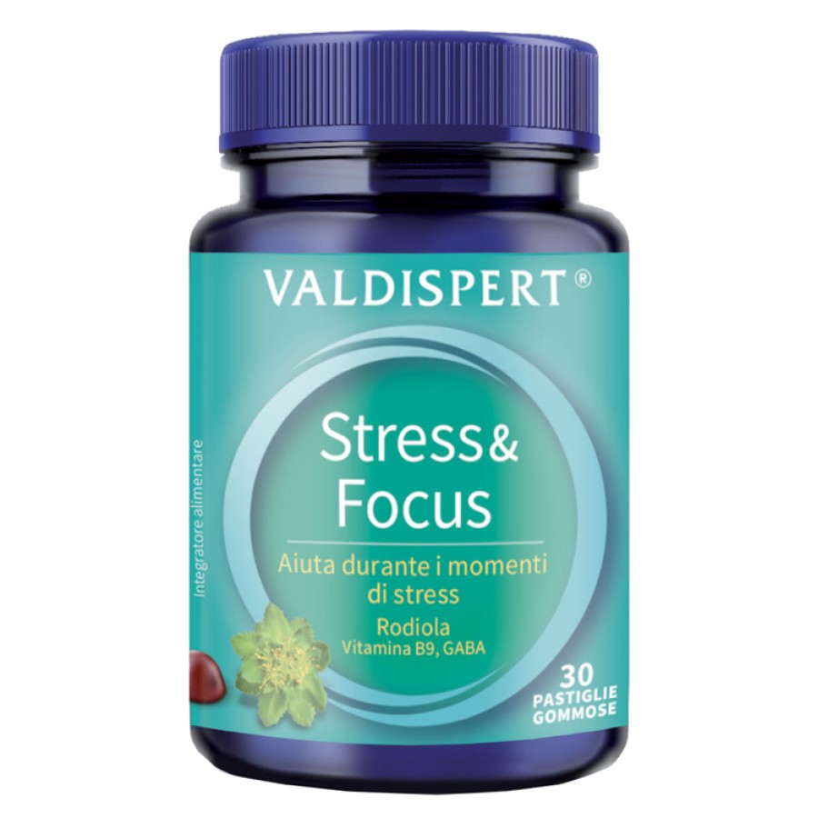 VALDISPERT STRESS&FOCUS 30 PASTIGLIE GOMMOSE