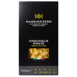 MASSIMO ZERO CONCHIGLIE RIGATE 400 G