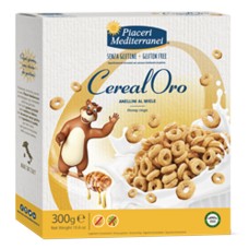PIACERI MEDITERRANEI CEREALORO ANELLINI MIELE 300 G
