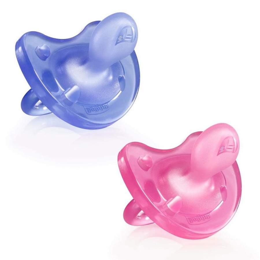 CHICCO GOMMOTTO IN SILICONE GIRL 16-36 MESI 2 PEZZI