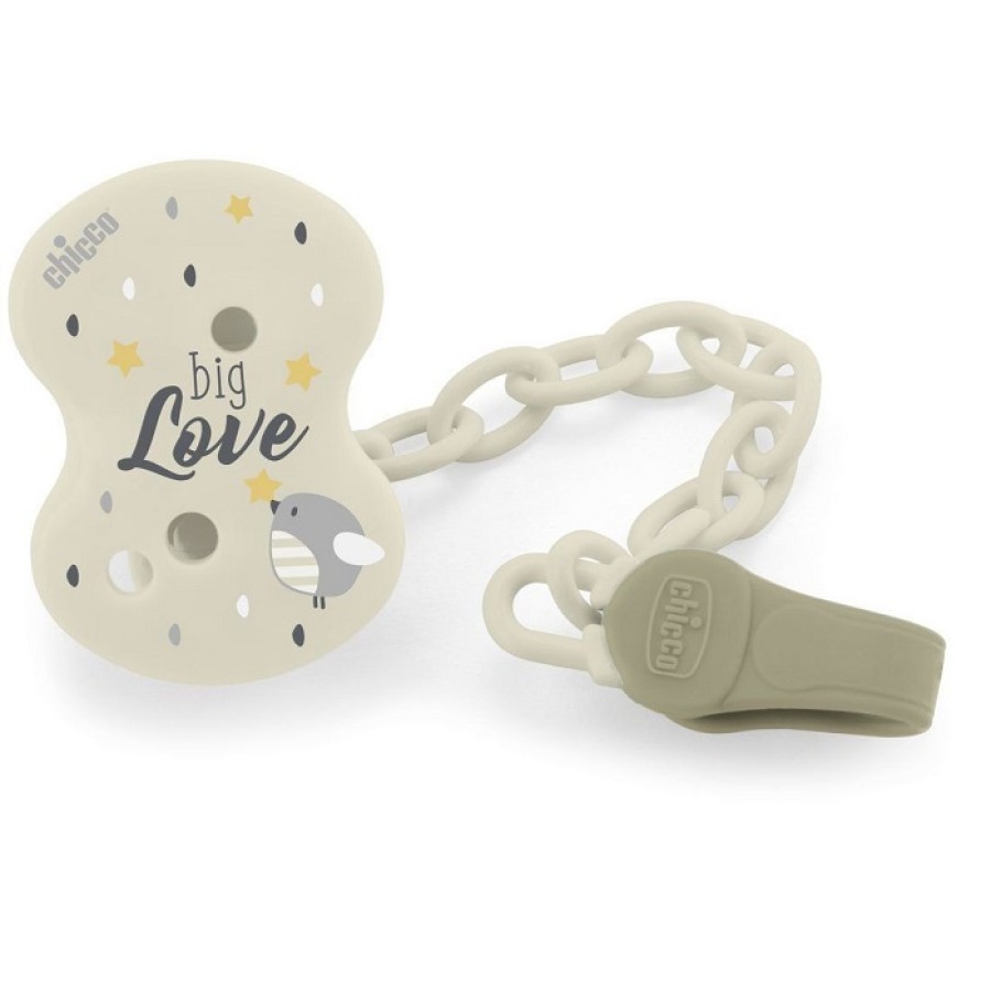 CHICCO CLIP CON CATENELLA MIXED COLORS NEW 2020