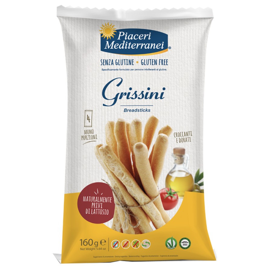 PIACERI MEDITERRANEI GRISSINI 160 G