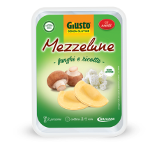 GIUSTO SENZA GLUTINE MEZZELUNE FUNGHI/RICOTTA 250 G