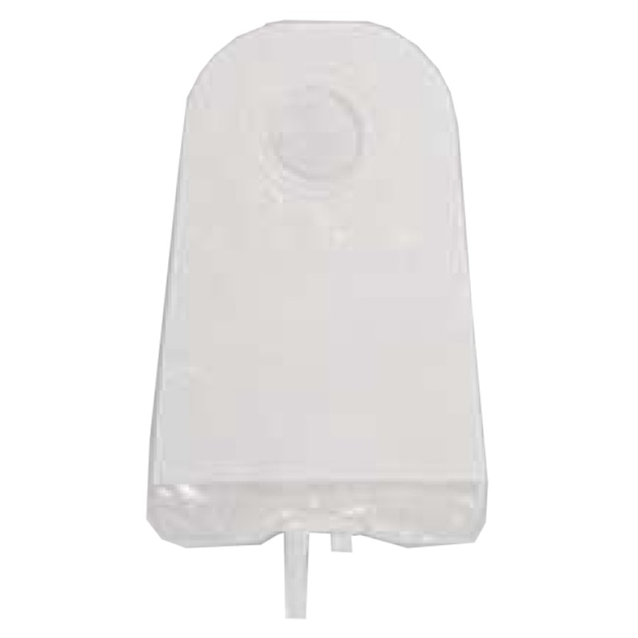 SACCA UROSTOMIA NATURA CON CHIUSURA FOLD-UP TAP TRASPARENTE 45MM