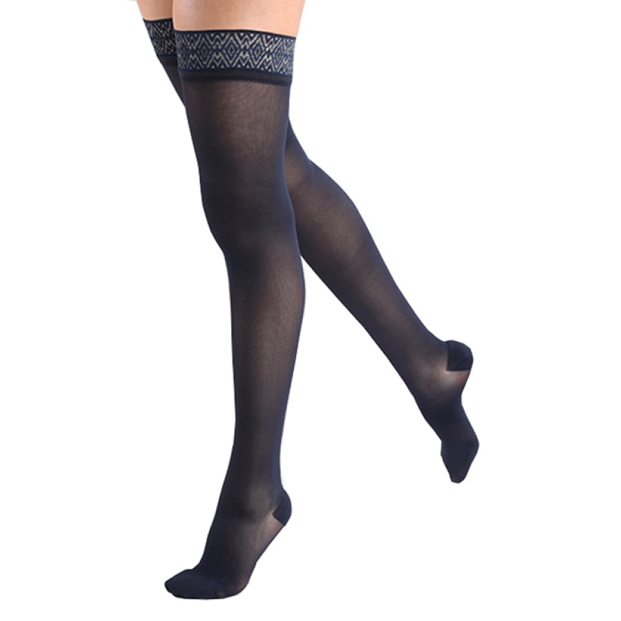 VARISAN ETHERE 15-20 MMHG CALZA AUTOREGGENTE AG PC CORTO NERO 3