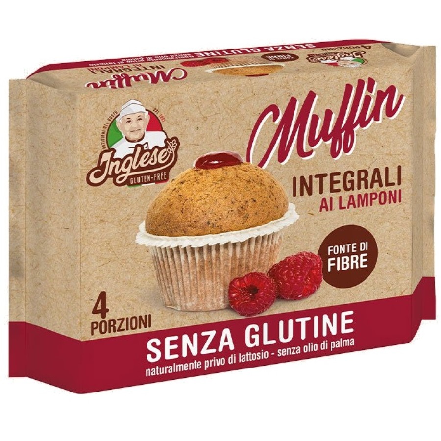 INGLESE MUFFIN INTEGRALI FARCITI AL LAMPONE 4 X 40 G