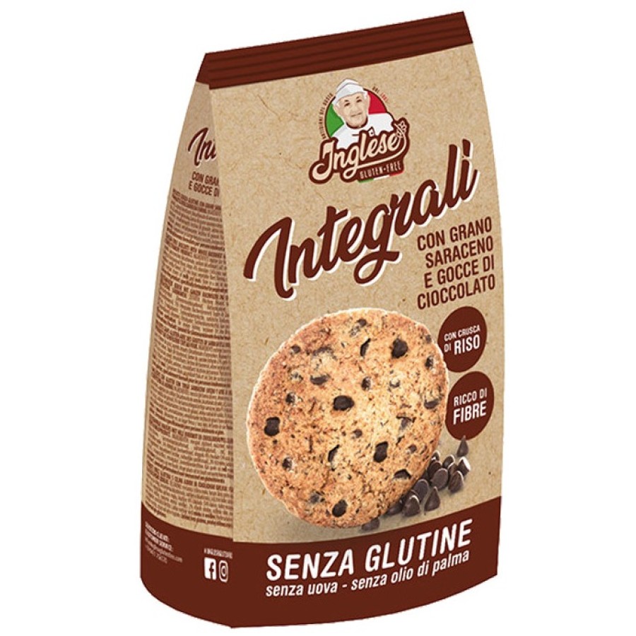 INGLESE BISCOTTI AL GRANO SARACENO CON GOCCE DI CIOCCOLATO 300 G