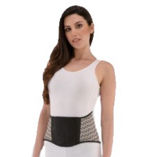 CORSETTO FEMMINILE GLAM NERO/NERO ALTEZZA 25 CM XL