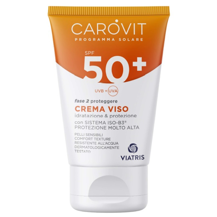 CAROVIT PROGRAMMA SOLARE CREMA VISO SPF50+ 50 ML