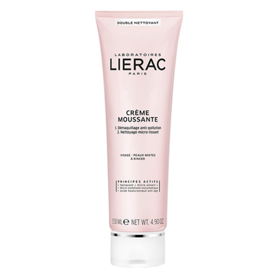 LIERAC DEMAQUILLANT CREMA MOUSSE A DOPPIA AZIONE 150 ML