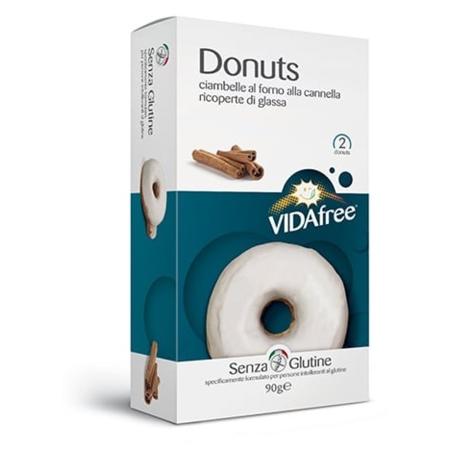 VIDAFREE DONUT GUSTO CANNELLA 2 X 45 G