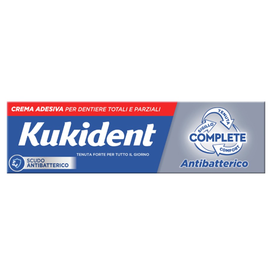 KUKIDENT ANTIBATTERICO CREMA ADESIVA DENTIERE 40 G