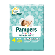 PAMPERS BABY DRY PANNOLINI DOWNCOUNT MAXI 18 PEZZI