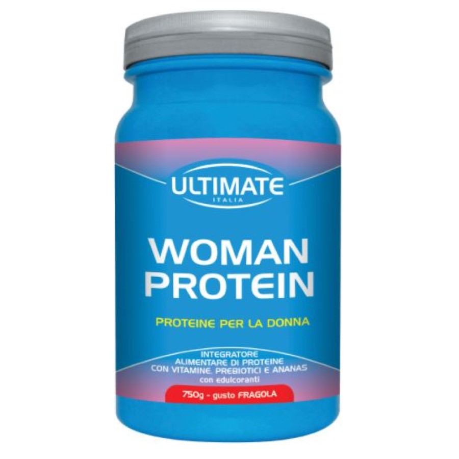 WOMAN PROTEIN FRAGOLA 750 G