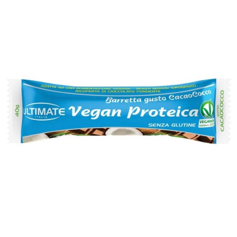 BARRETTA VEGAN PROTEIC CACAO/COCCO 40 G