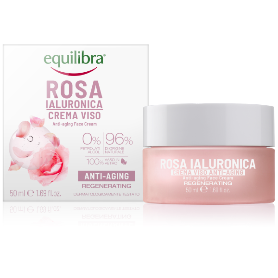 EQUILIBRA ROSA IALURONICA CREMA VISO ANTI-AGING 50 ML
