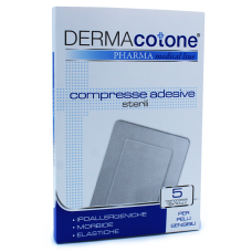 COMPRESSA ADESIVA DERMACOTONE 10X15CM 5 PEZZI