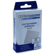 COMPRESSA ADESIVA DERMACOTONE 7,2X5CM 6 PEZZI