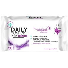 DAILY COMFORT CARTA IGIENICA 50 PEZZI