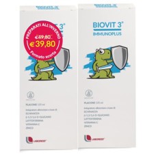 BIOVIT 3 IMMUNOPLUS MULTIPACK 125 ML X 2