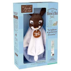 COFANETTO FIOCCHI DI RISO AVVENTURE DOUDOU AZZURRO
