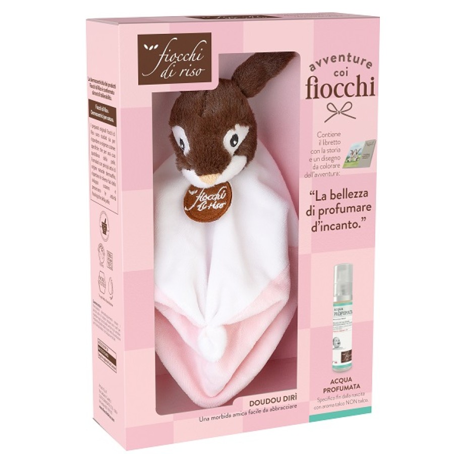 COFANETTO FIOCCHI DI RISO AVVENTURE DOUDOU ROSA