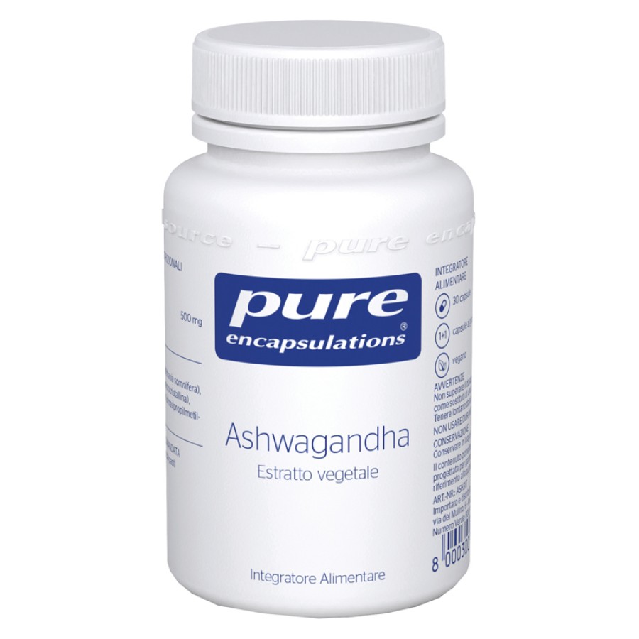 PURE ENCAPSULATIONS ASHWAGANDHA 30 CAPSULE