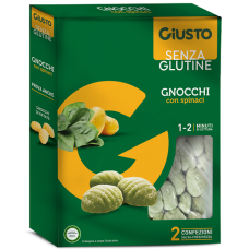 GIUSTO SENZA GLUTINE GNOCCHI SPINACI 500 G