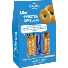 ULTIMATE MINI +PROTEIN LOW SUGAR BISCOTTO 7 PEZZI DA 20 G