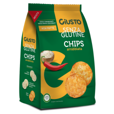 GIUSTO SENZA GLUTINE CHIPS ARRABBIATA 40 G