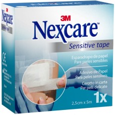 CEROTTO SU ROCCHETTO NEXCARE TRASPARENT TAPE 2,5X500CM CON DISPENSER