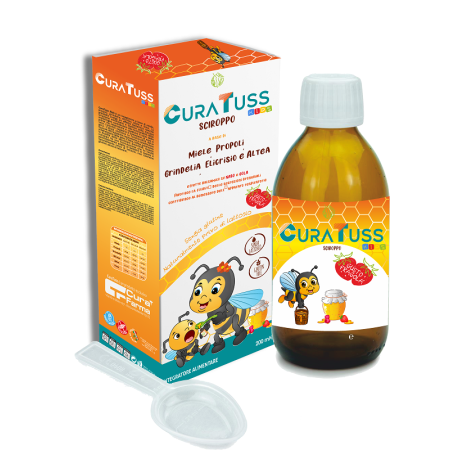 CURALIFE CURATUSS KIDS FRAGOLA 200 ML