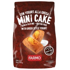 FARMO MINI CAKE YOGURT ALLA GRECA MULTIPACCO 4 PEZZI DA 50 G
