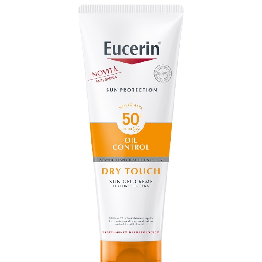 EUCERIN SUN PROTECTION OIL CONTROL DRY TOUCH SPF 50+ SUN GEL CREME 200 ML
