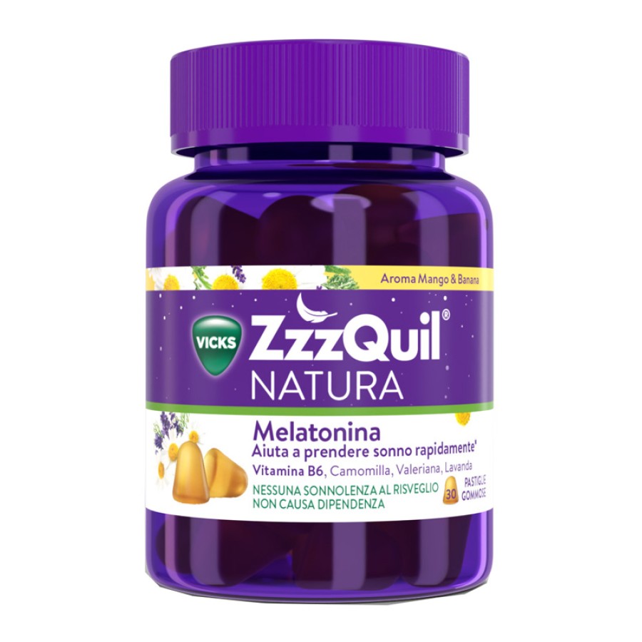 ZZZQUIL NATURA MANGO & BANANA 30 PASTIGLIE GOMMOSE