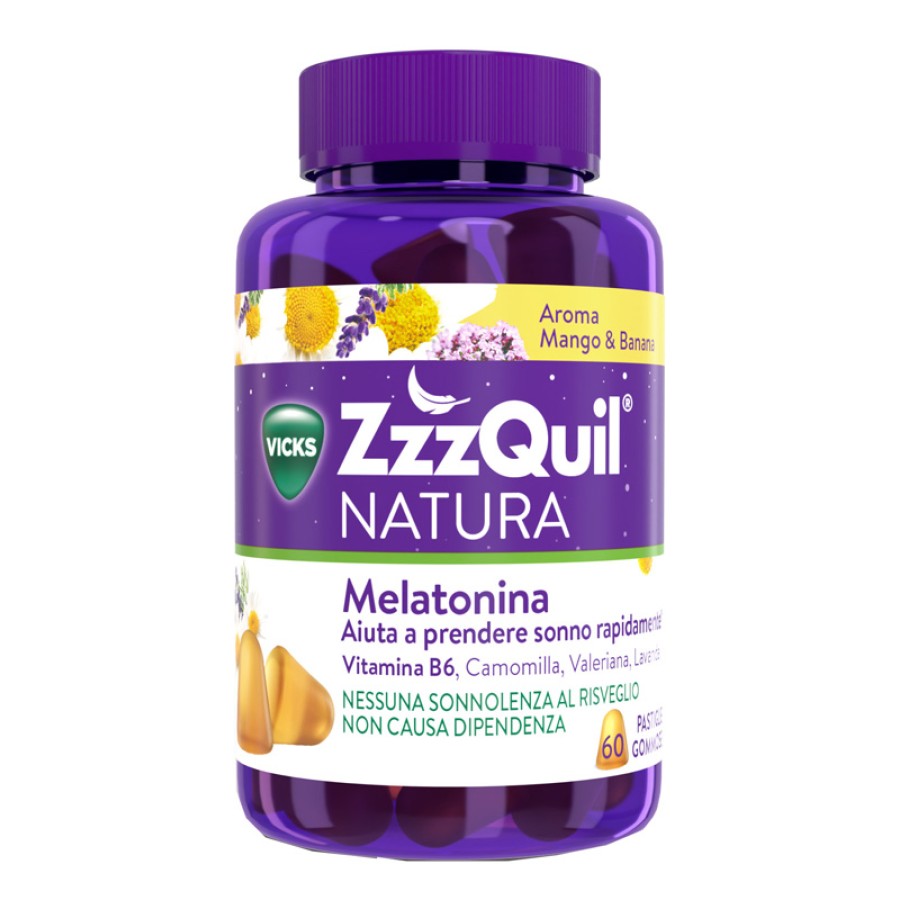 ZZZQUIL NATURA MANGO & BANANA 60 PASTIGLIE GOMMOSE