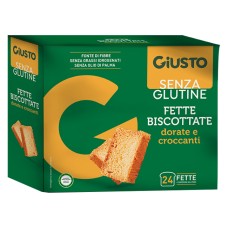 GIUSTO SENZA GLUTINE FETTE BISCOTTATE 150 G