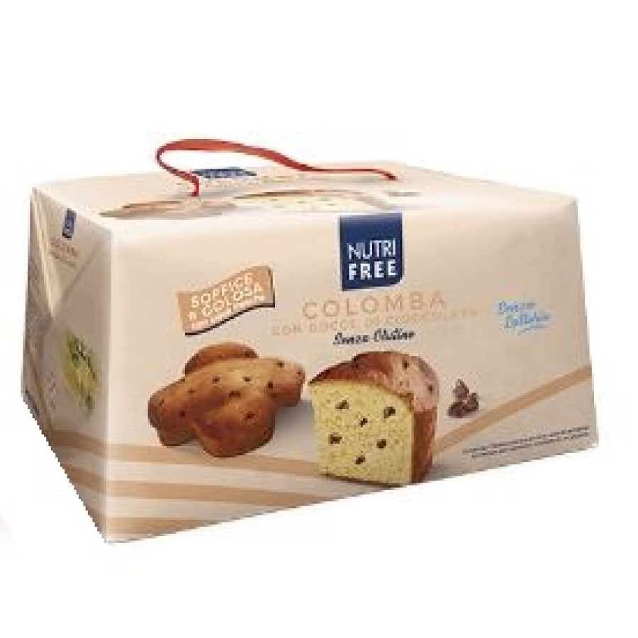 NUTRIFREE COLOMBA CON GOCCE DI CIOCCOLATO SENZA LATTOSIO 550 G