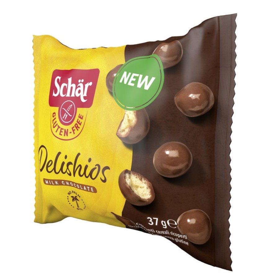 SCHAR DELISHIOS CEREALI RICOPERTI CON CIOCCOLATO AL LATTE 37 G