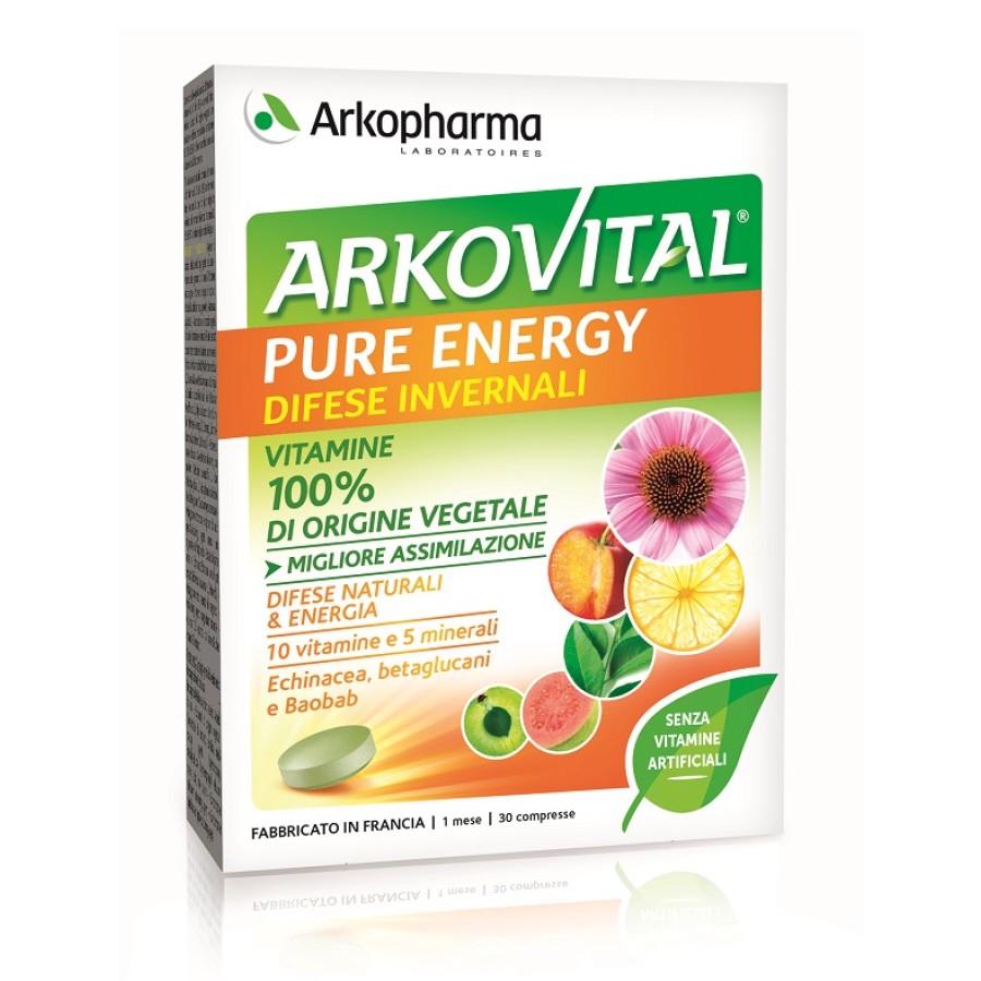 ARKOVITAL PURE ENERGY DIFESE INVERNALI 30 COMPRESSE
