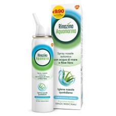 SOLUZIONE ISOTONICA RINAZINA AQUAMARINA ALOE DELICATA PROMO 100 ML