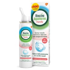 SPRAY NASALE ISOTONICO RINAZINA AQUAMARINA FAMILY PROMO 100 ML