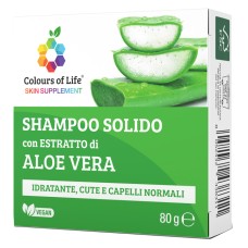 ALOE SHAMPOO SOLIDO 80 G COLOURS OF LIFE