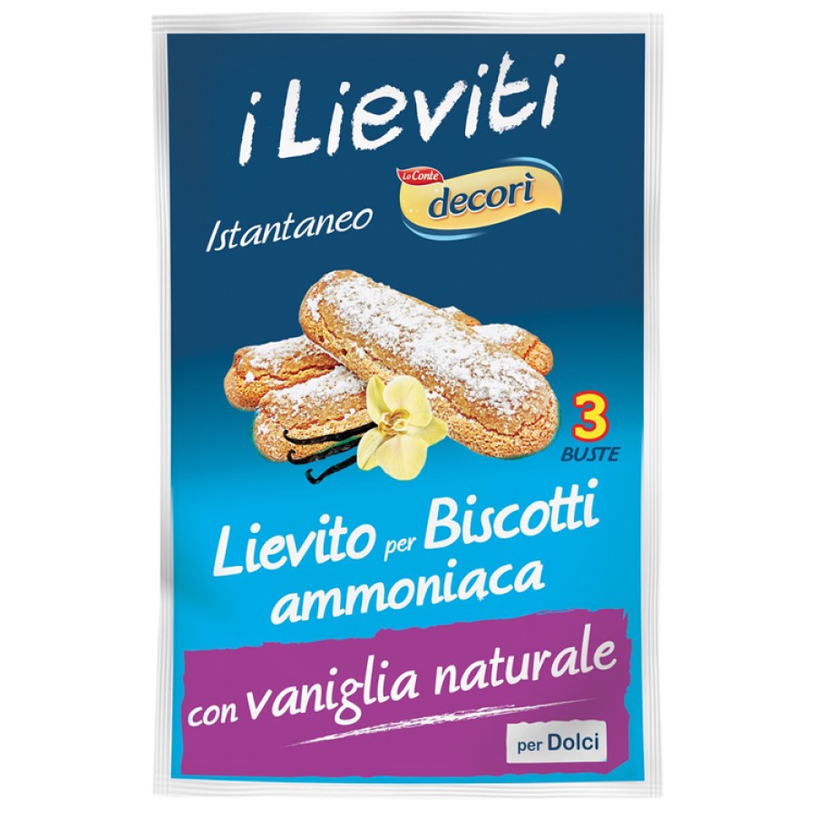 IPAFOOD LIEVITO PER BISCOTTI AMMONIACA SENZA GLUTINE 3 X 8 G