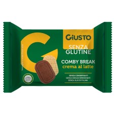 GIUSTO SENZA GLUTINE COMBY BREAK CREMA LATTE 26 G