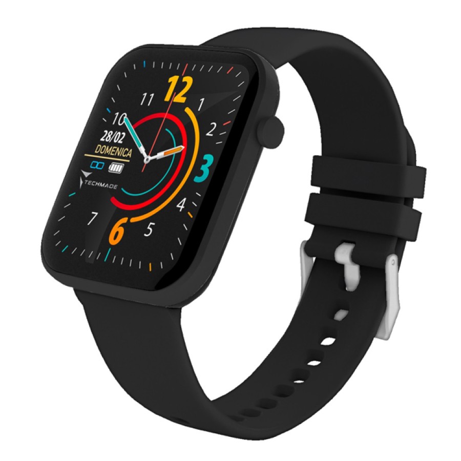 TECHMADE HAVA SMARTWATCH TOTAL BLACK
