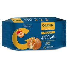 GIUSTO DIABEL BRIOCHE FRUTTA 4 PEZZI DA 45 G