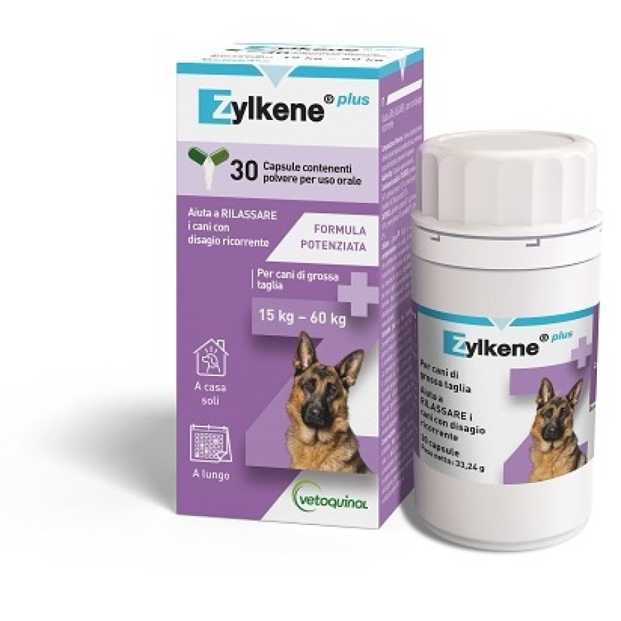 ZYLKENE PLUS CANI/GATTI 15-60 KG 30 CAPSULE