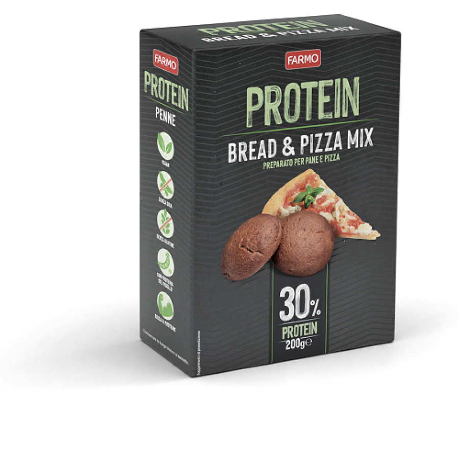FARMO PROTEIN BREAD&PIZZA MIX 30% 2 PEZZI DA 100 G